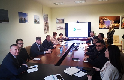 On-Site Meeting with the Board of the Kaliningrad State Technical University