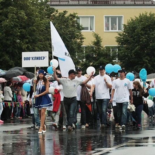 ООО "Кливер" приняло участие в торжественном параде в честь Дня г. Светлого