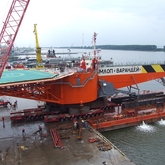 Varandey Fixed Offshore Ice-Resistant Off-Loading Terminal